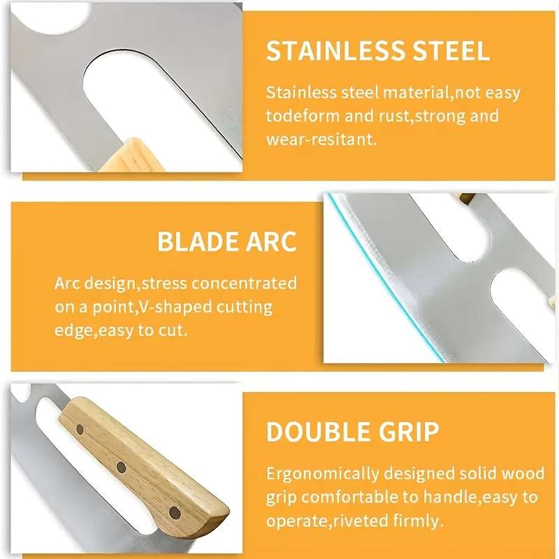 Fruit And Vegetable Knife Style Single Handle Pizza Cutter
