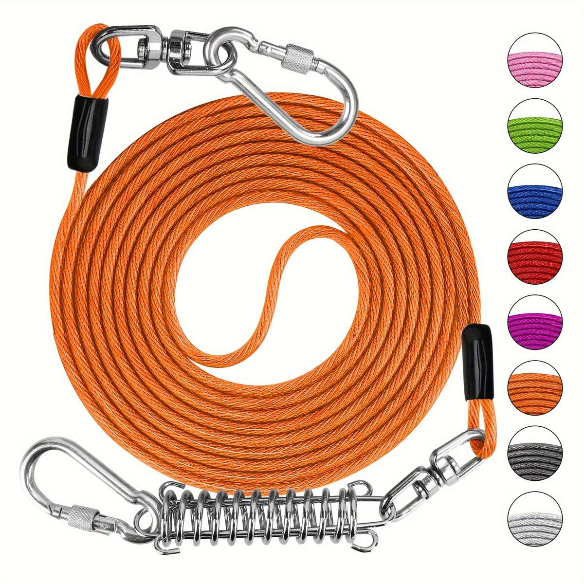 Dog Leash Color Red Size 6Ft