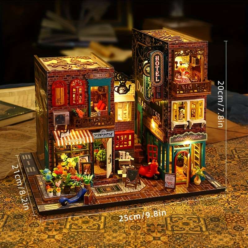 3D House Puzzle Model Items Diy Cabin