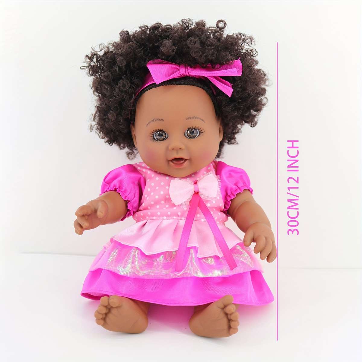 Plush Toyss Items Pink Black Doll