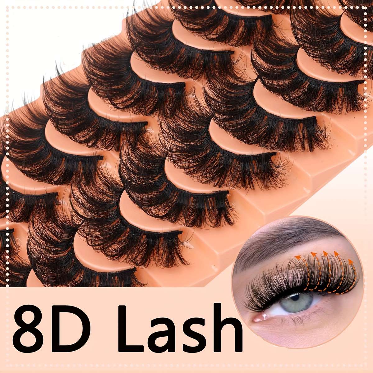 False Eyelashes Size 2 8Dsz901