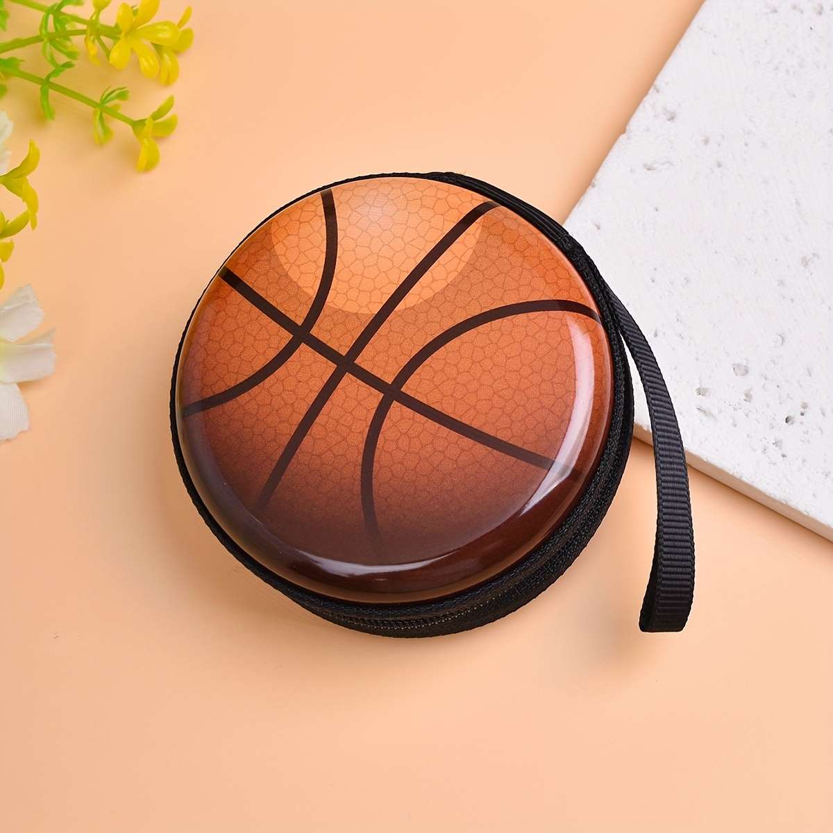 Football Zipper Coin Purse Wallet