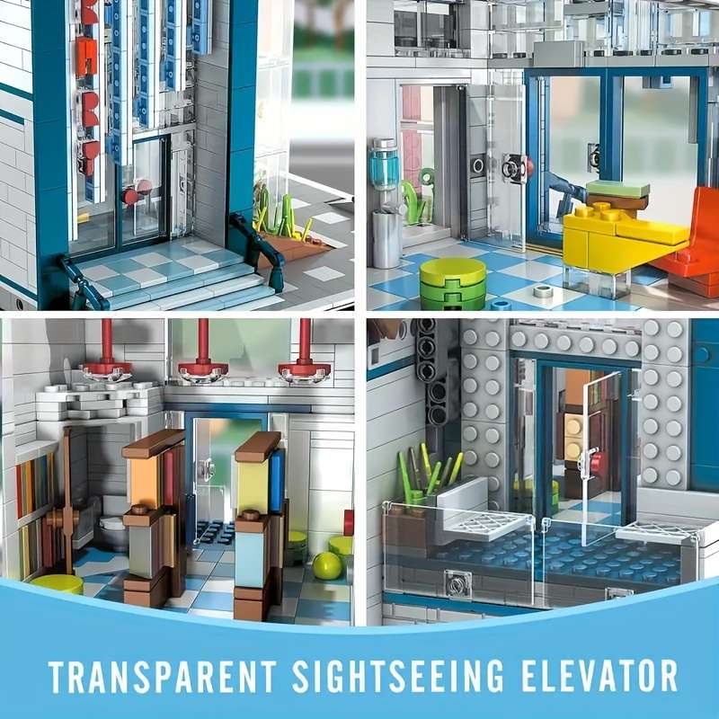 3D Building Model Puzzle Set Model Yx 16022
