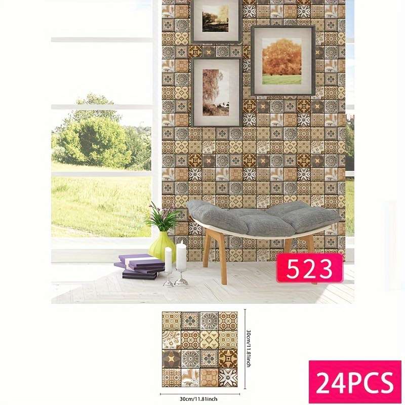 Elegant Self Adhesive Cupboard Wrap Model 9-24pcs set