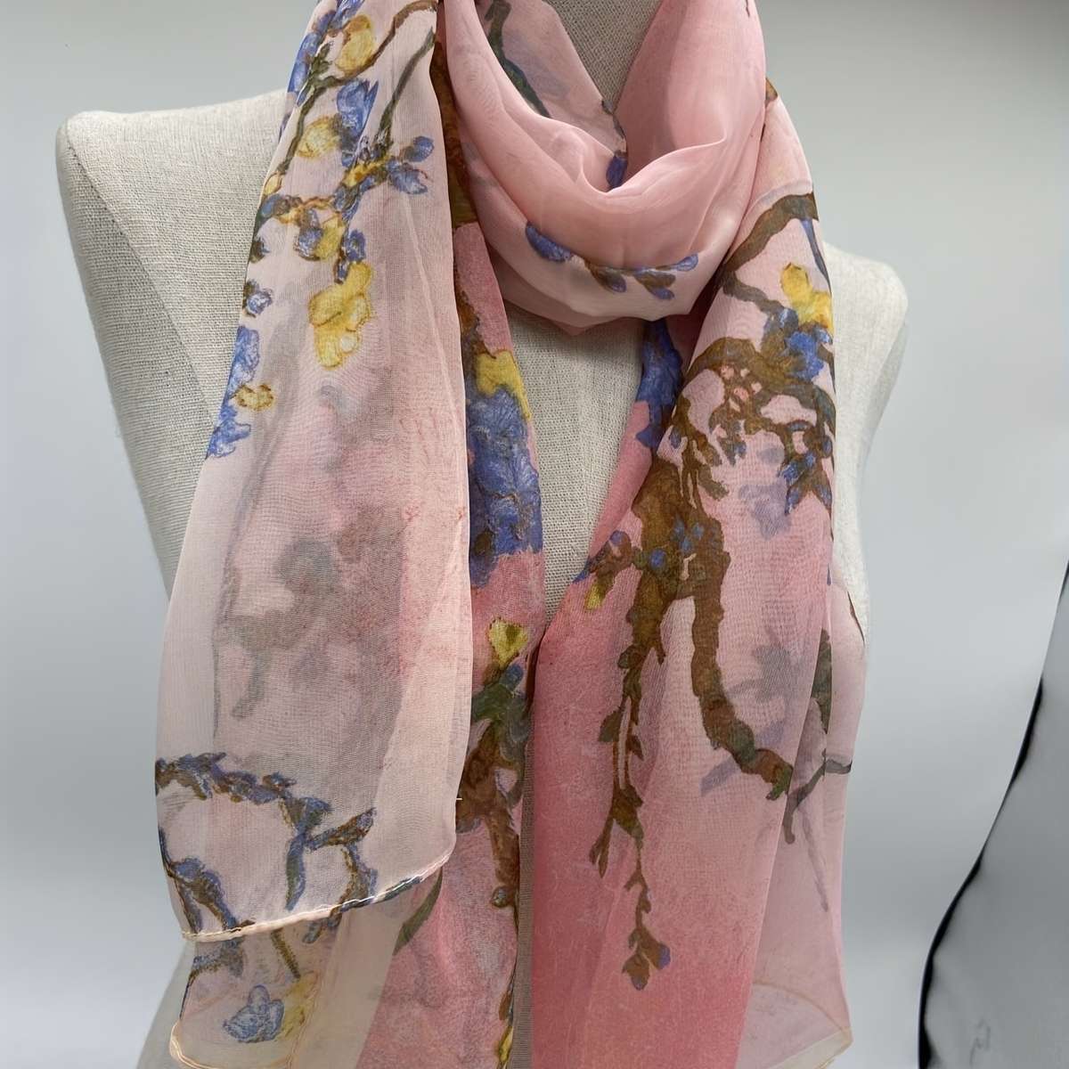 Scarf Color Khaki 1