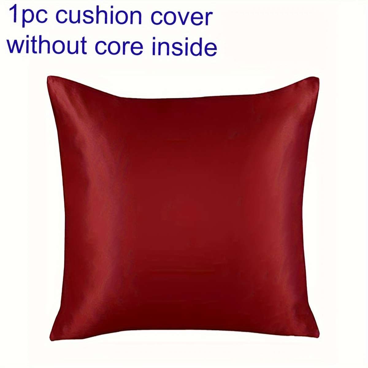Satin Pillowcase Color White Size45*45Cm18*18Inch