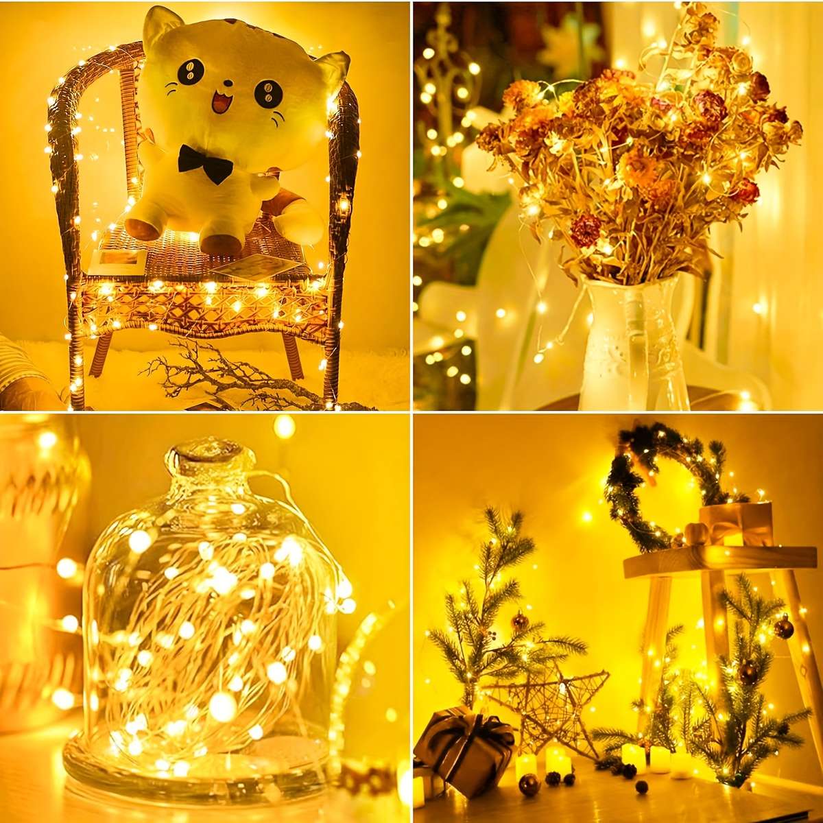 String Lights Color Colored Light Size6.5Ft 20Led