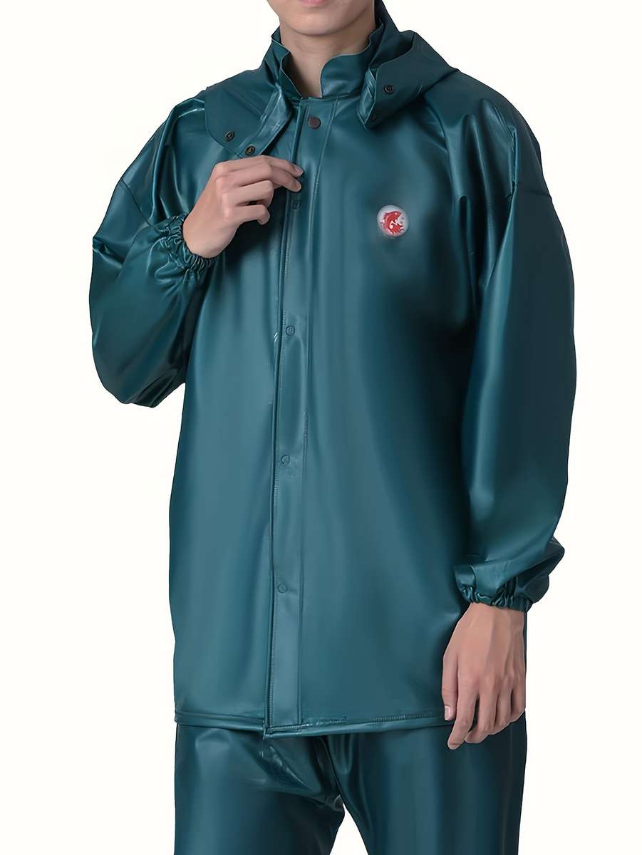 Raincoat Green Size M