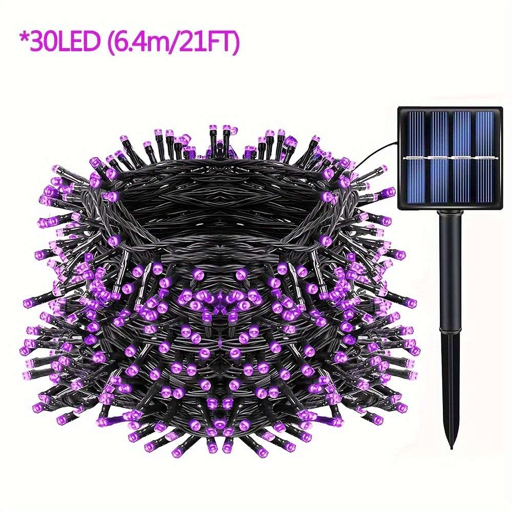 String Lights Color Purple Quantity6.4Meter 30 Led