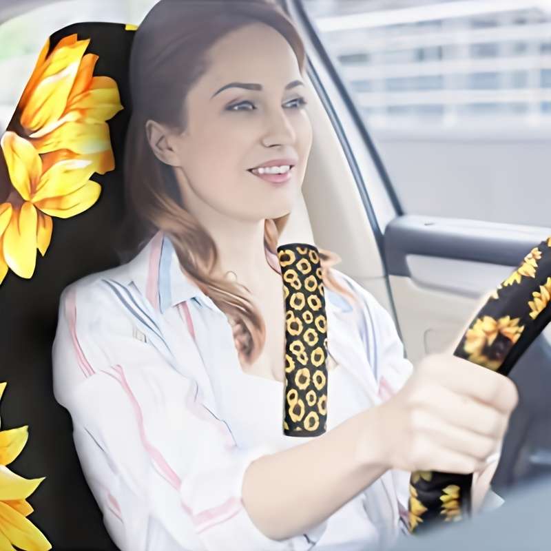 Car Steering Wheel Cover 12 Piece Set