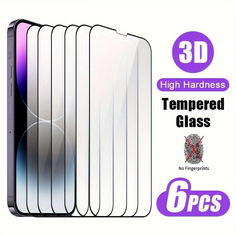 Screen Protector Compatible Model Iphone 13 Mini Quantity 6Pcs