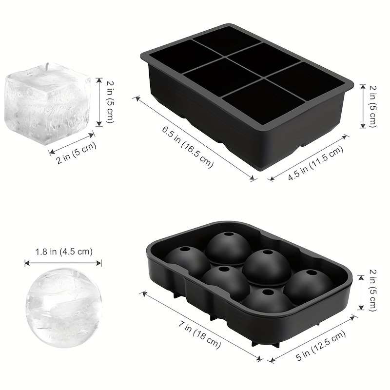 Ice Molds Style Square Shape*5