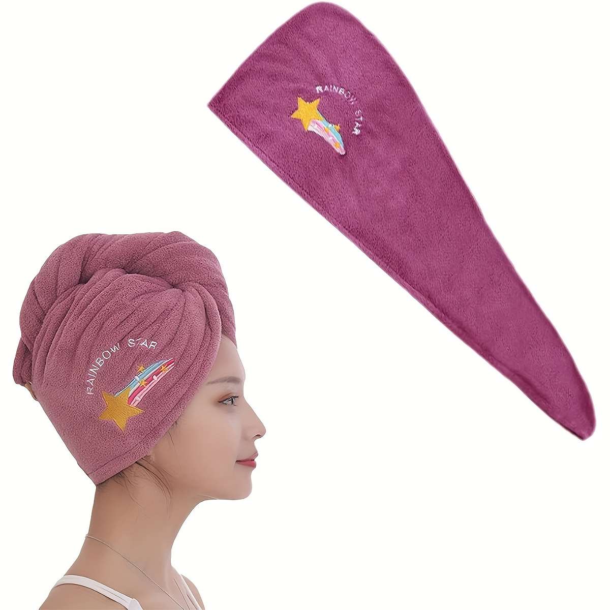 Hair Turban 2Pcs Blue