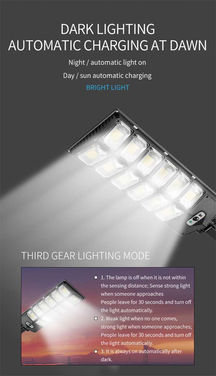 W789B-6 Outdoor Solar Light