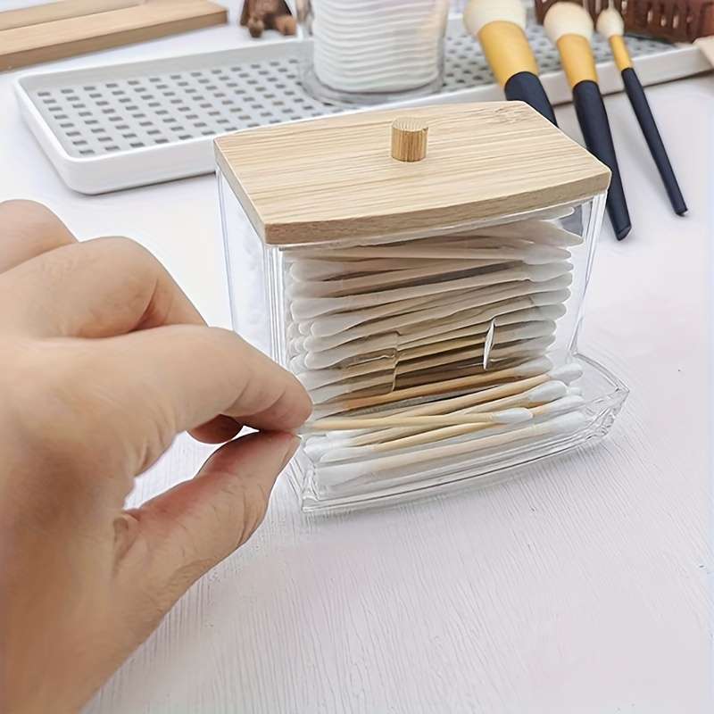 Antibacterial Box 1Pcs Square Pillar Bamboo Cover