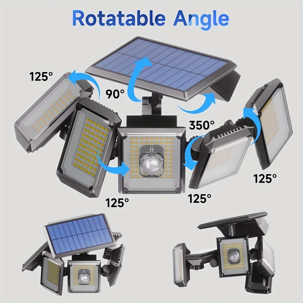 300LED-2PCS Outdoor Solar Light
