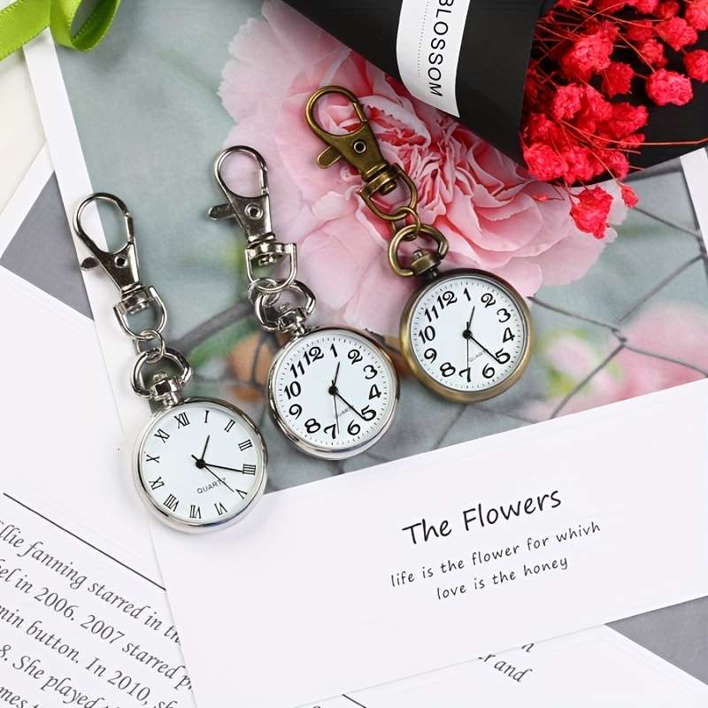 Keychain Ornament Color Bronze*2Silvery*2