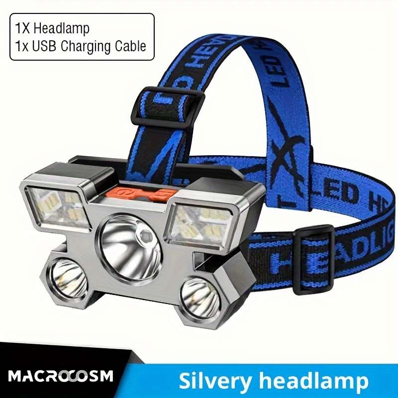 Headlamp Items Silvery Headlamp 2Golden Headlamp