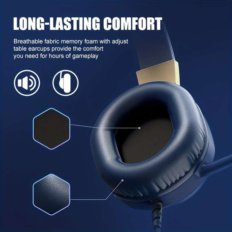 Headset Headphones Over Ear