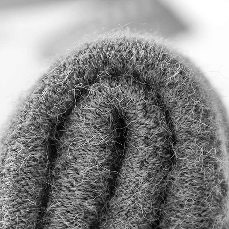 Gloves Color Dark Gray Leather Label