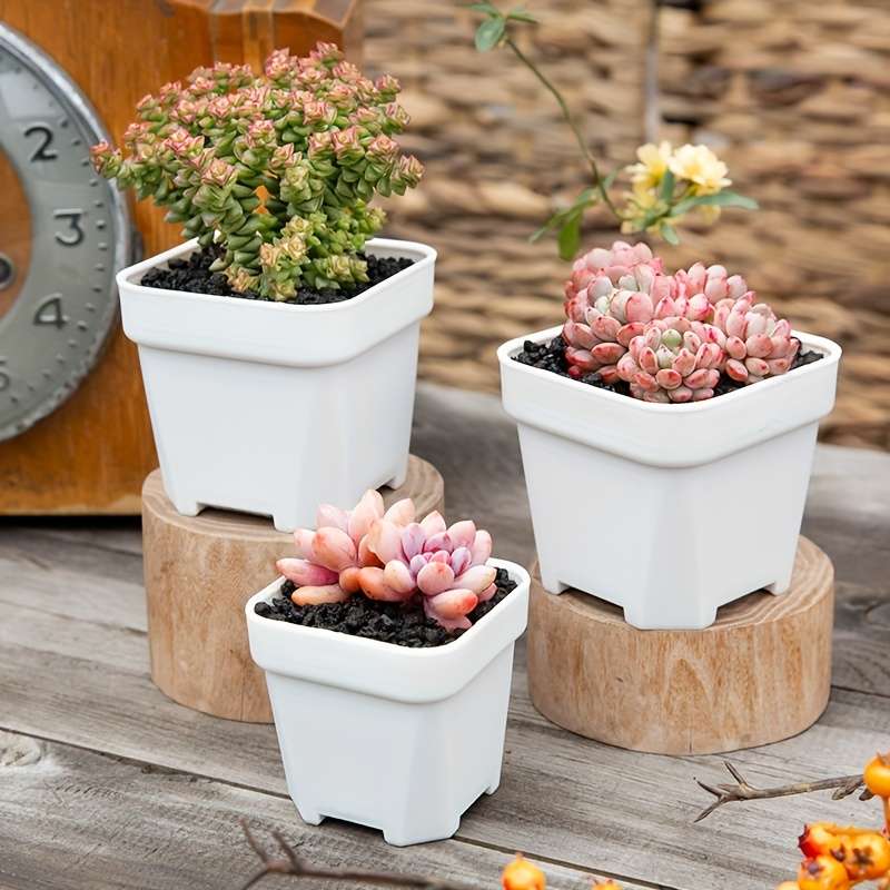 Flowerpotmodel 8Cm-3 15Incolor 5Pcs-White