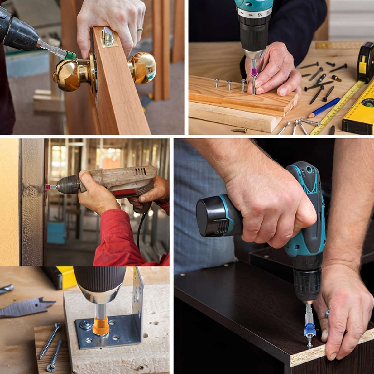 Screwdriver Bit Tool Set Color Yellow Quantity 10Pcs