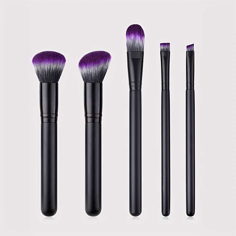 Makeup Brush Set Model 5 Makeup Brushes