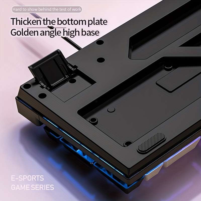 keyboard color Blue And White