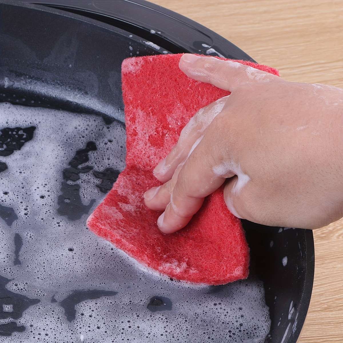 Rag Color 5 Green Scouring Pads
