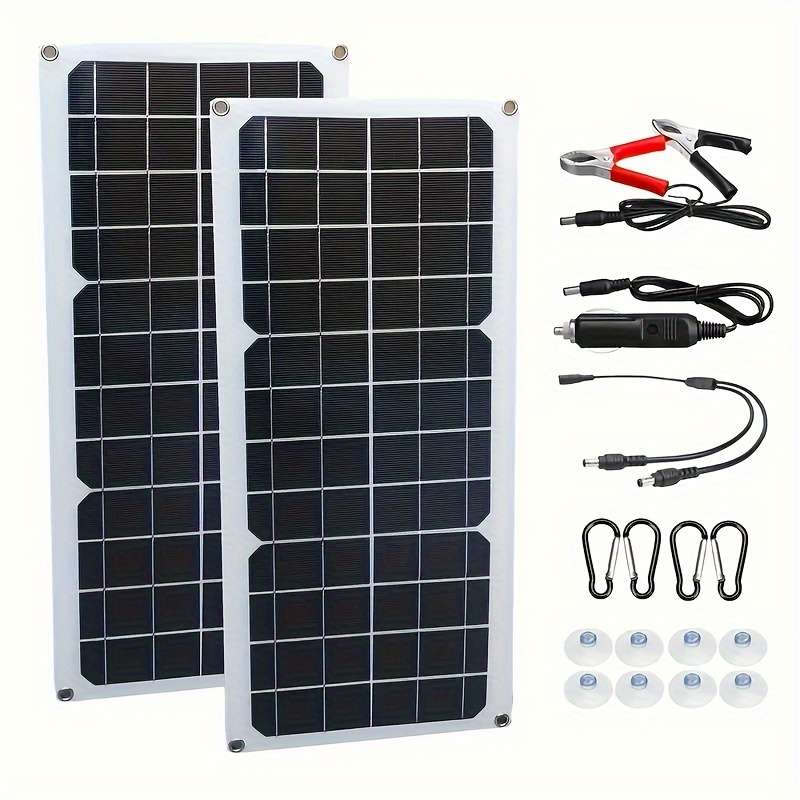 Solar Panel 2Pcs Solar Panel Kit