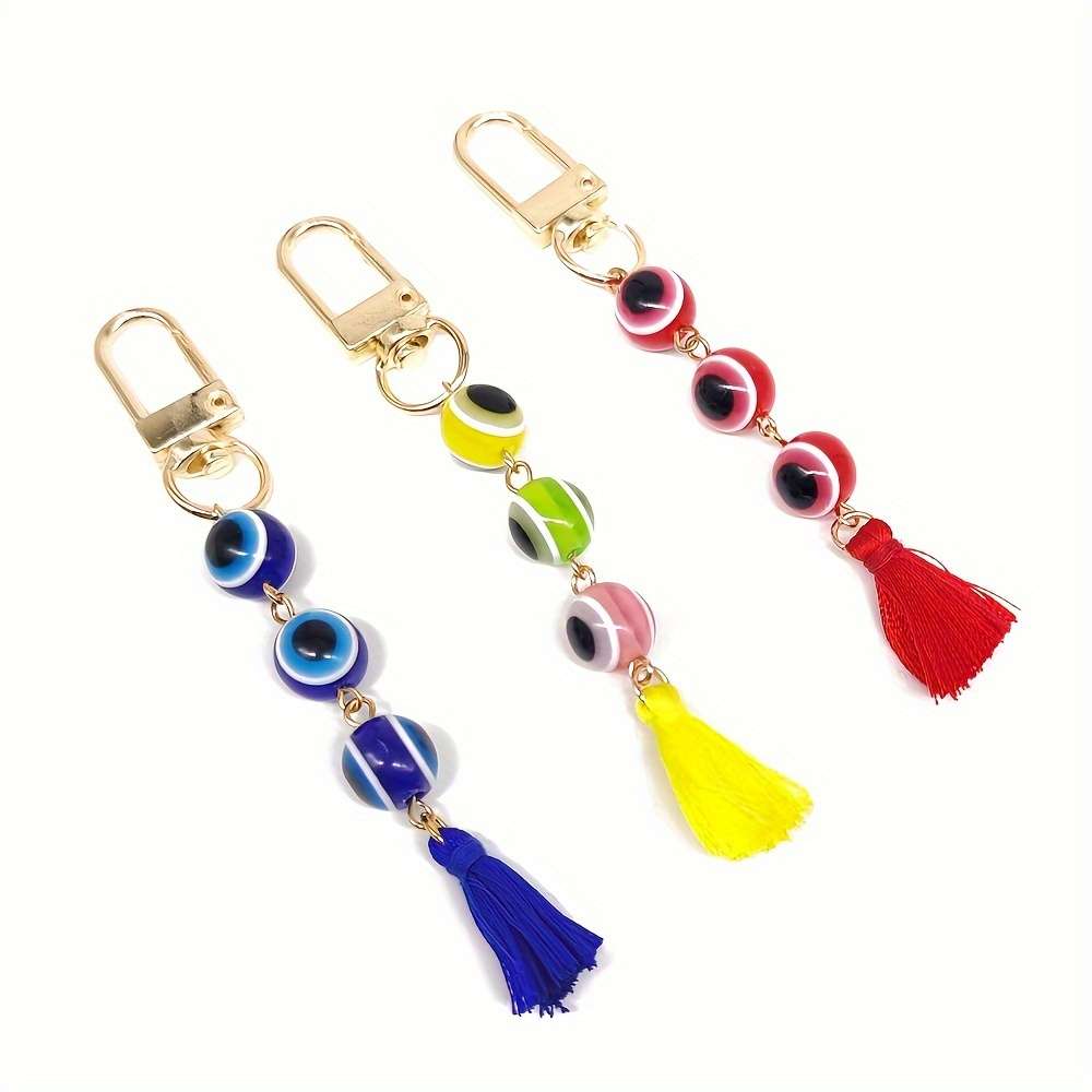Keychain Ornament Color Blue*2Light Blue*2
