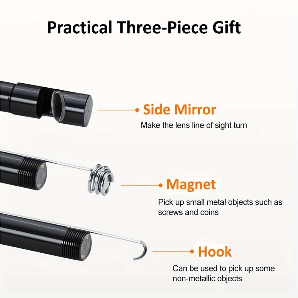 1-Meter USB Endoscope Camera