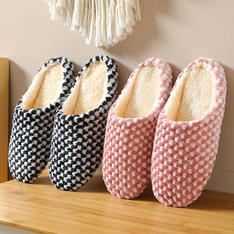 Cotton Slippers Color Camel Sizeuk 6.5-7