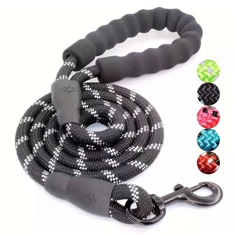 Dog Leash Color Light Blue Size 200.0Cm