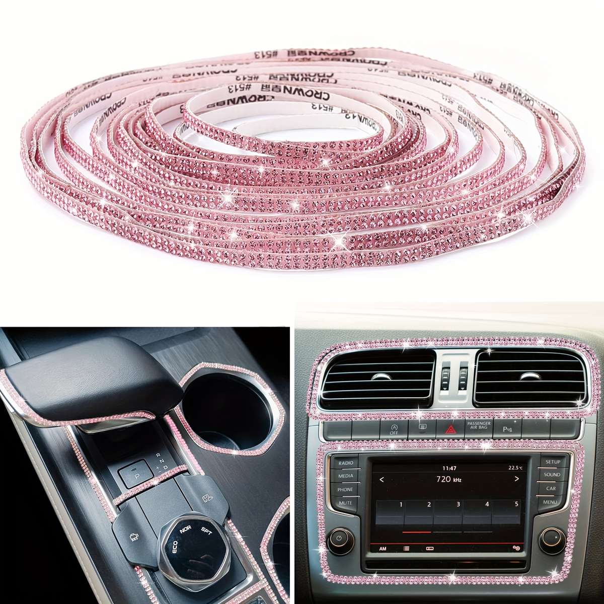 Car Interior Decor 2 Rollsmodel Red