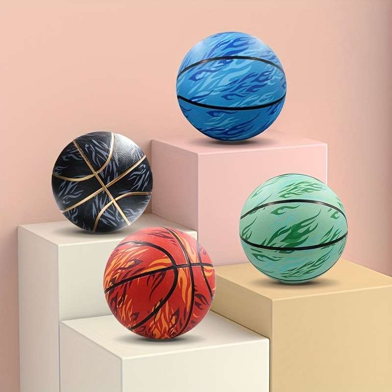 Basketball Color Flame Blue No. 7