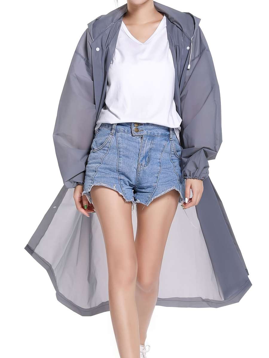 Raincoat Grey Size Onesize