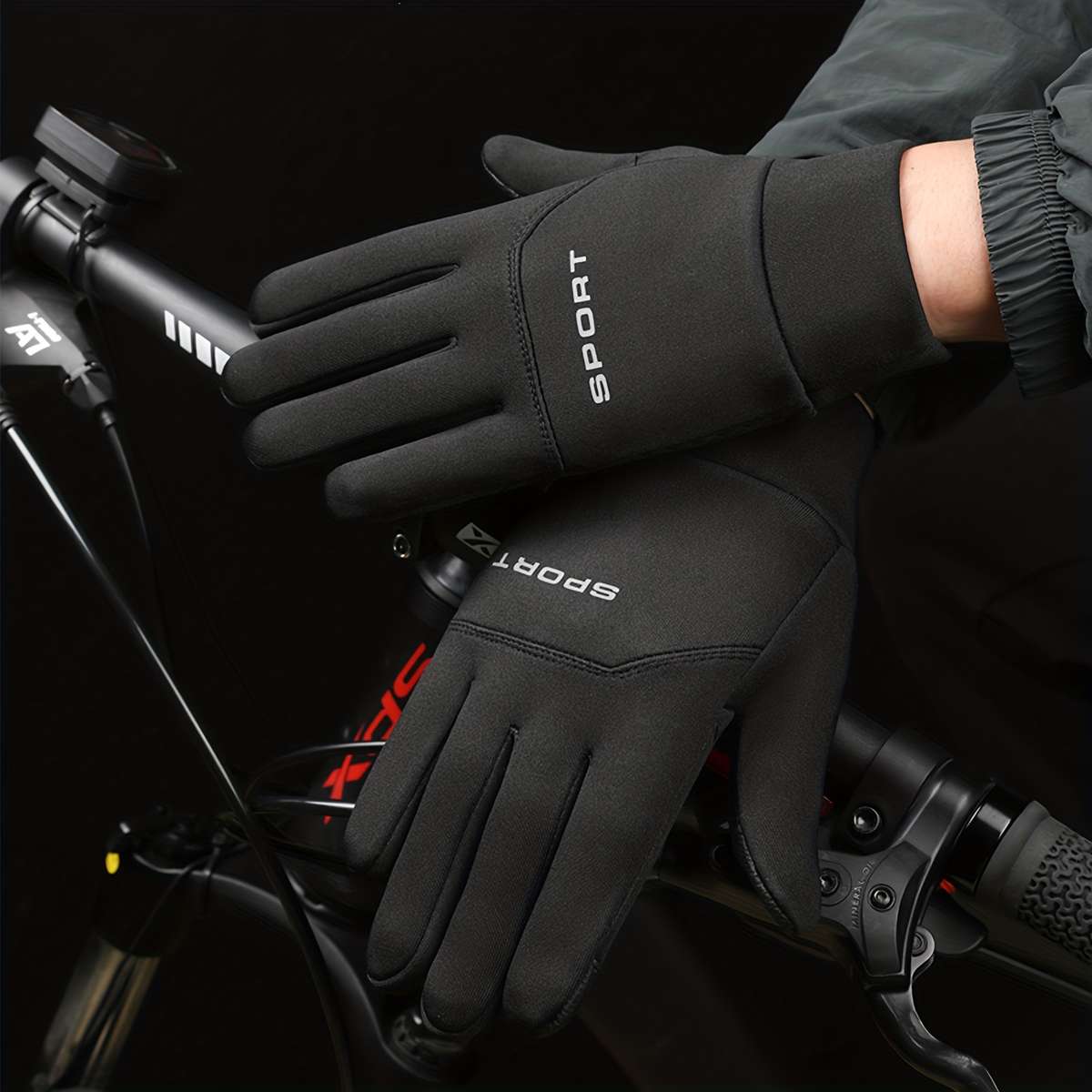 Gloves Color Gray Sizel