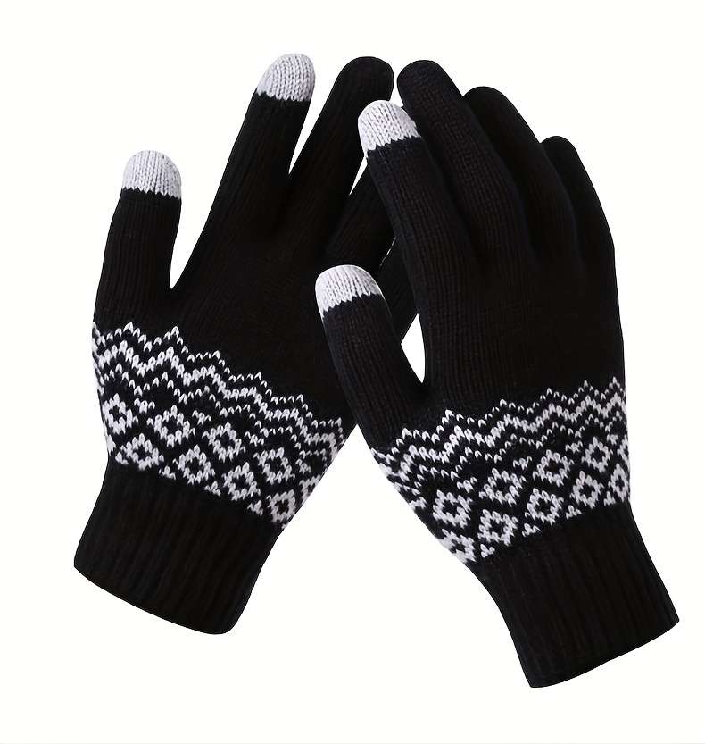 Gloves Color Black*2Grey