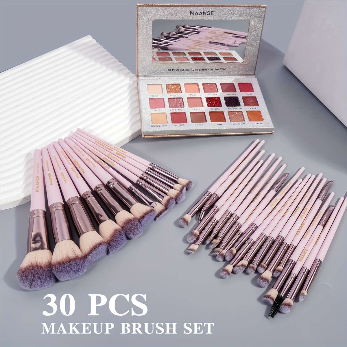 Makeup Brush Set Color Black 1
