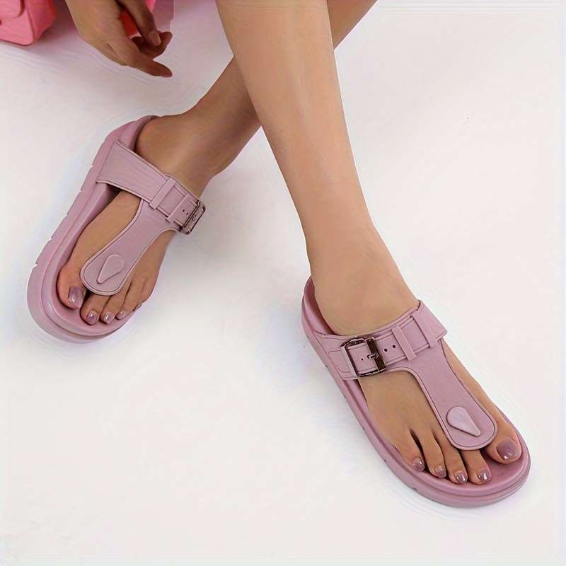 Ladies Summer Flip Flops Black Uk 7