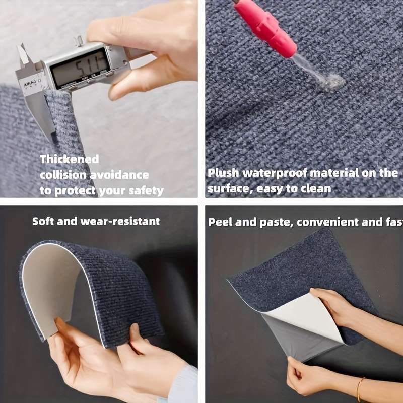 Floor Stickers Color Dark Gray Quantity 5Pcs