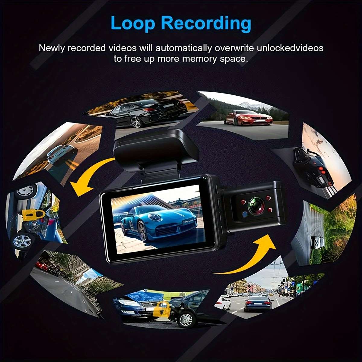 Dashcam Items With 32Gb Card