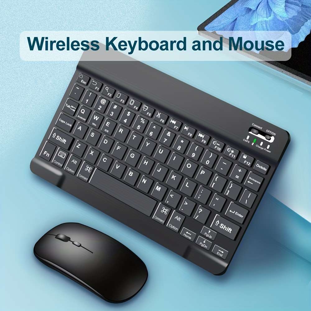 Mini Wireless Keyboard And Mouse Set