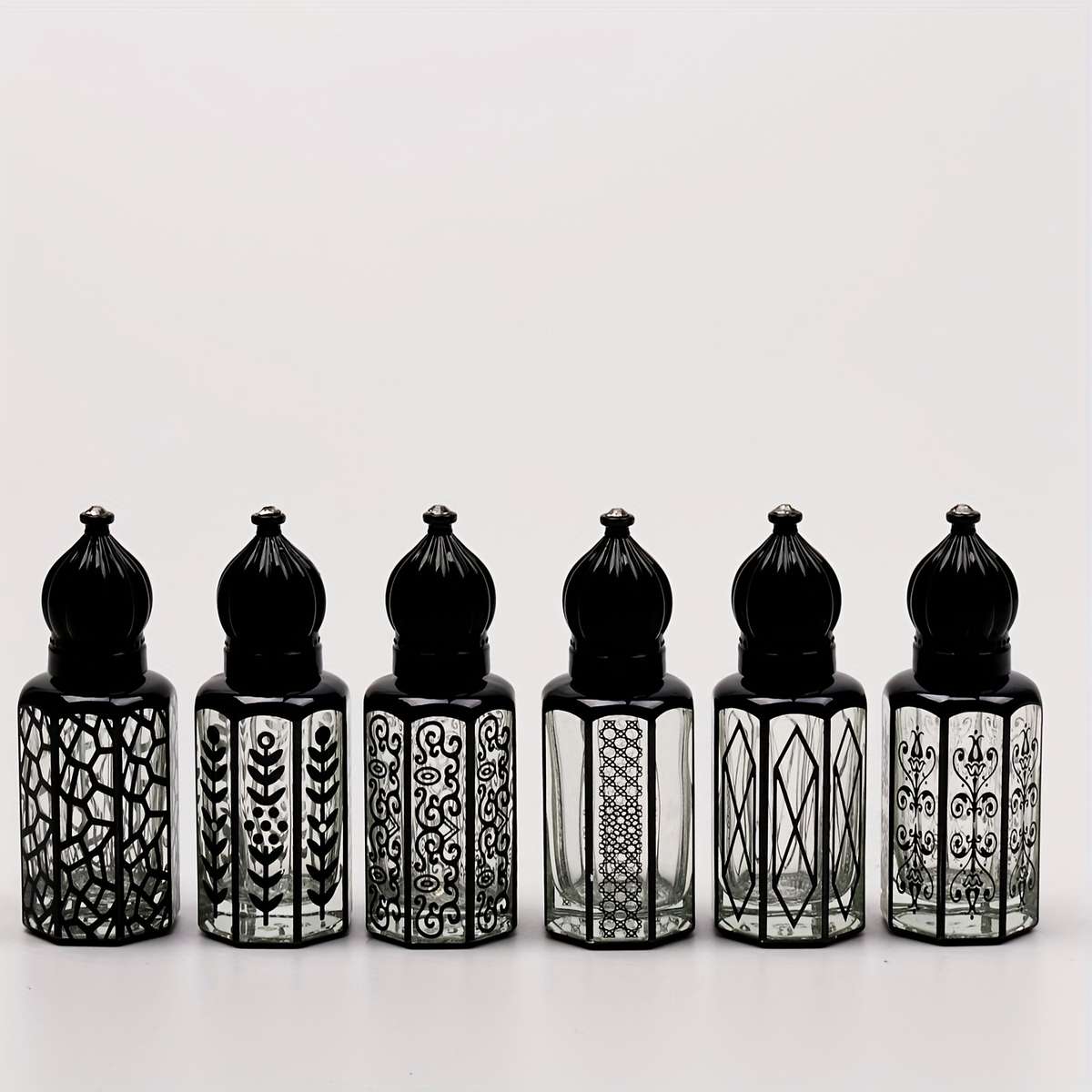 Car  Fragrance  Refill  Bottle Color Silvery  Add  Random Pattern Capacity 3Ml
