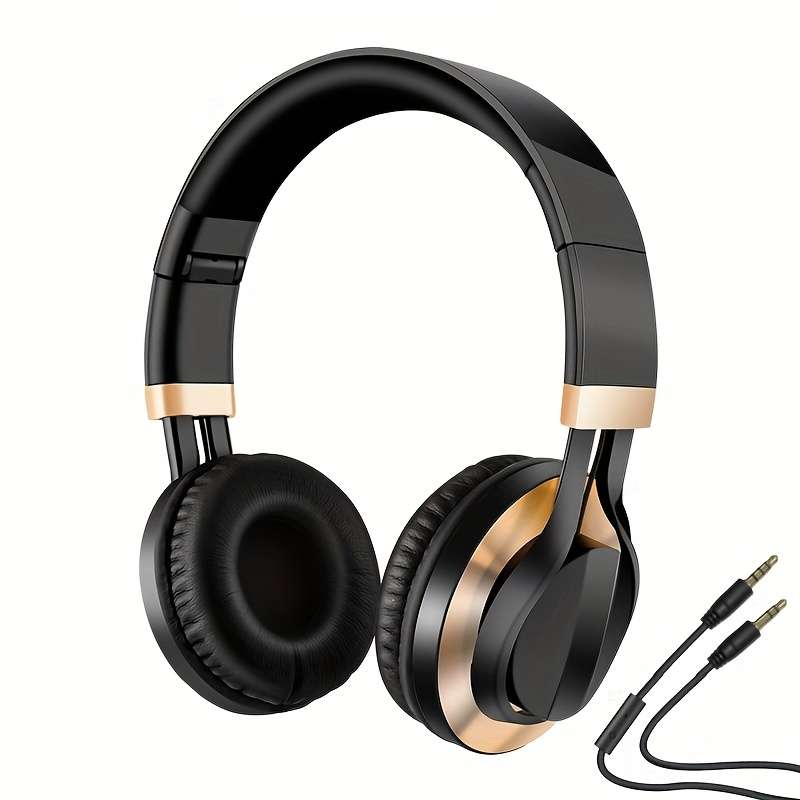 Wired Headphones Black