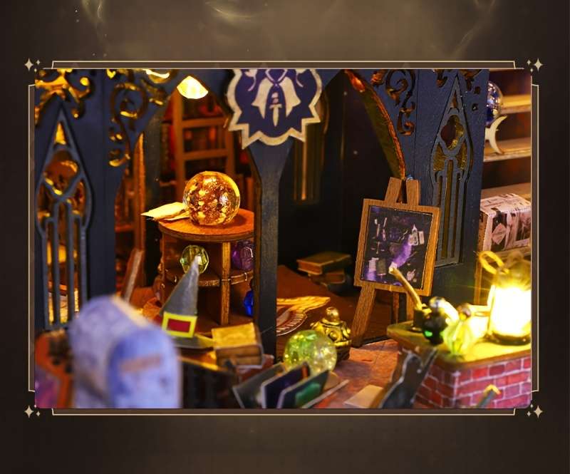 3D Model Desktop Ornament Style Magic Luna House