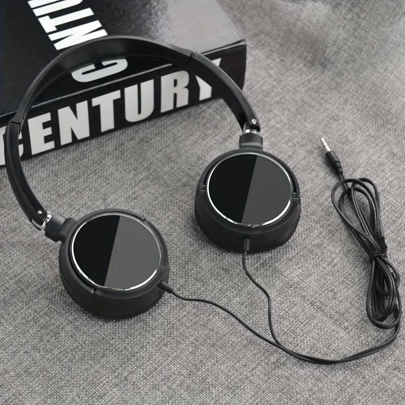 Wired Headphones Black