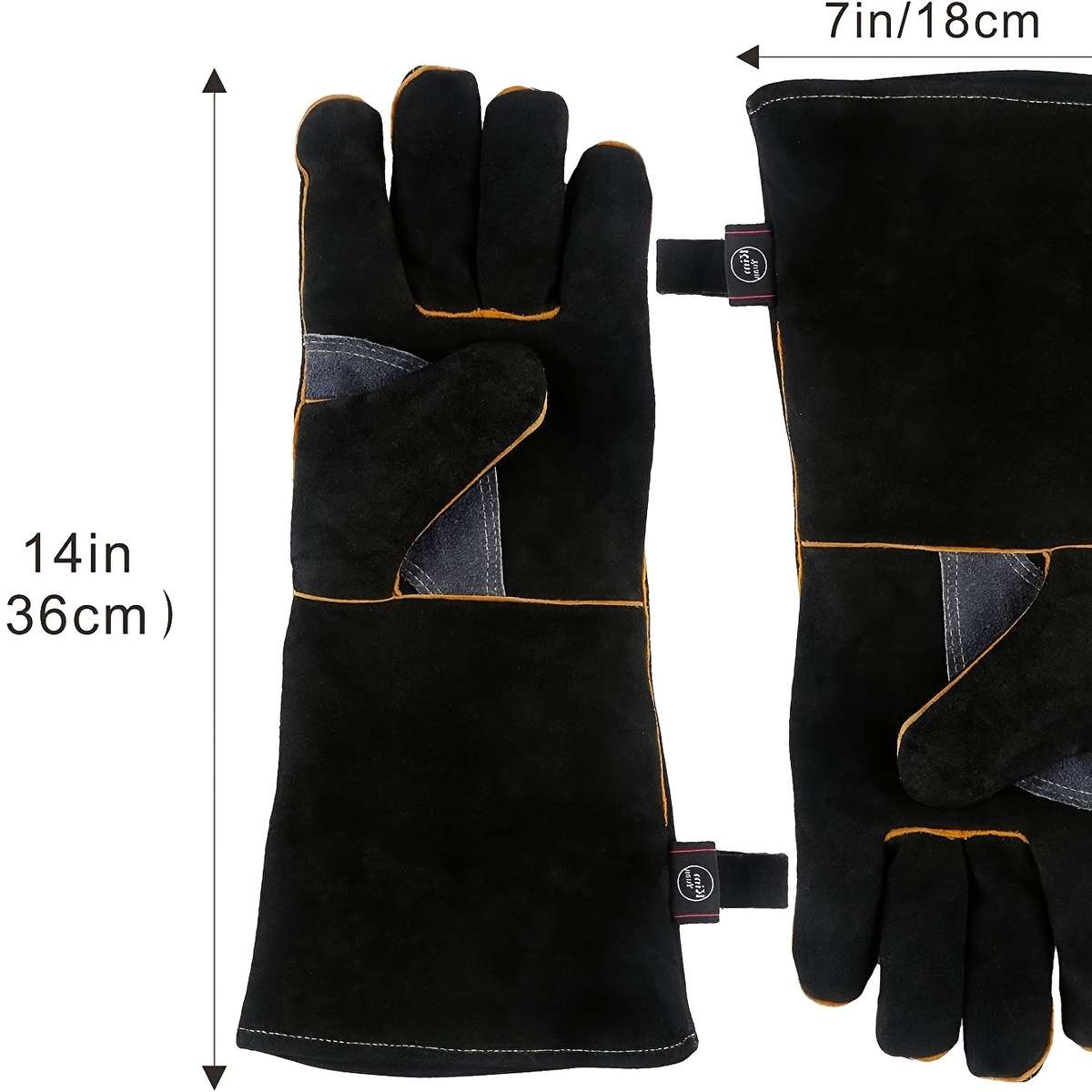Work Gloves Style 14In Black1