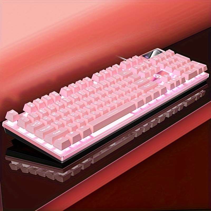 Keyboard Color Pink